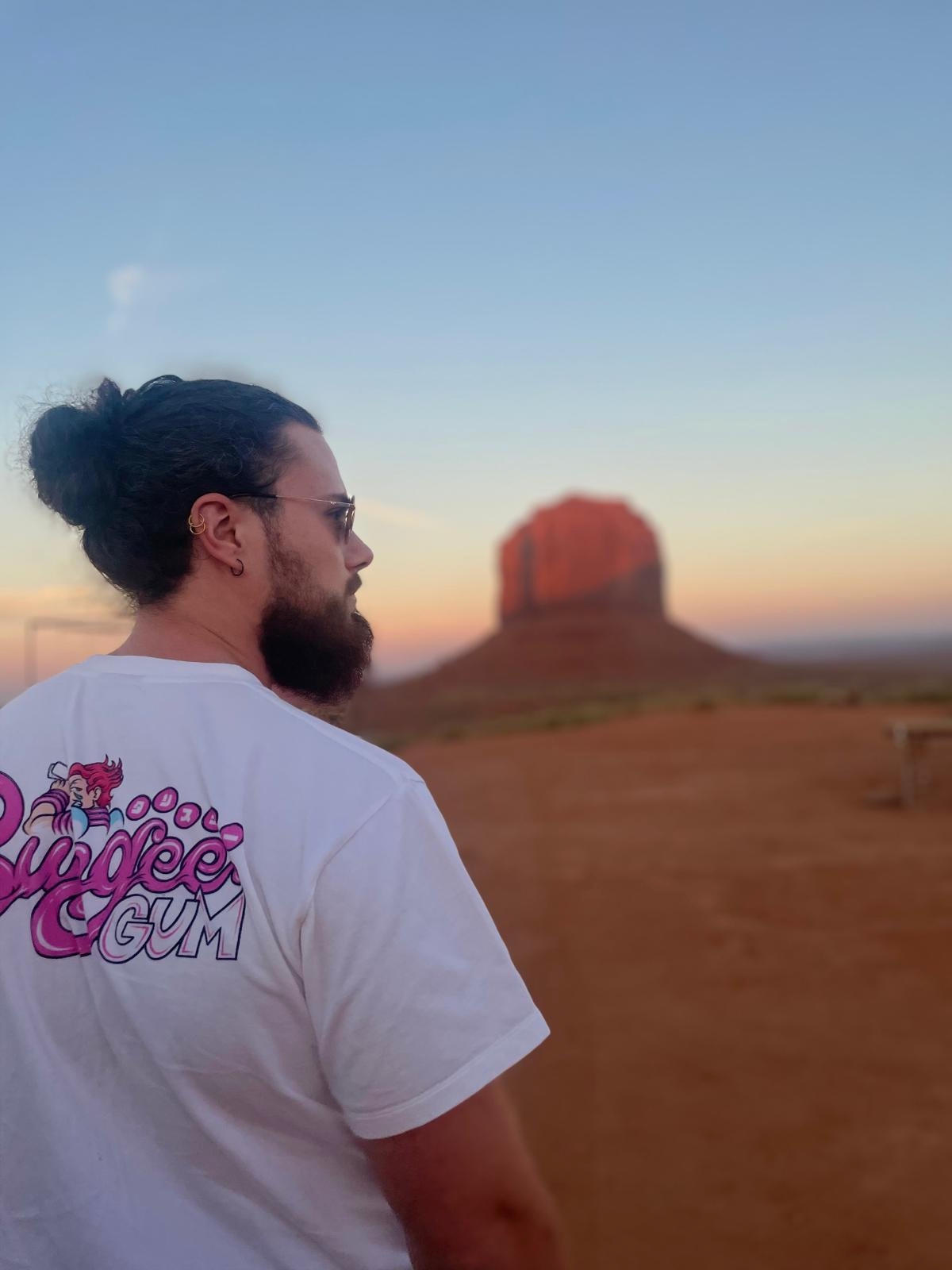 Nathan à Monument Valley